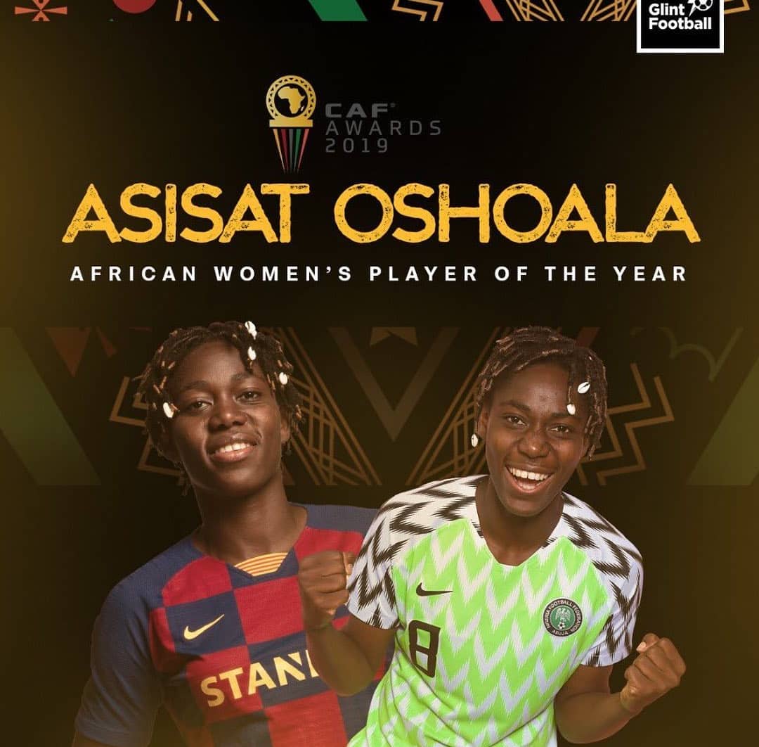 Falode celebrates NWPL legend Oshoala | Sports247 Nigeria