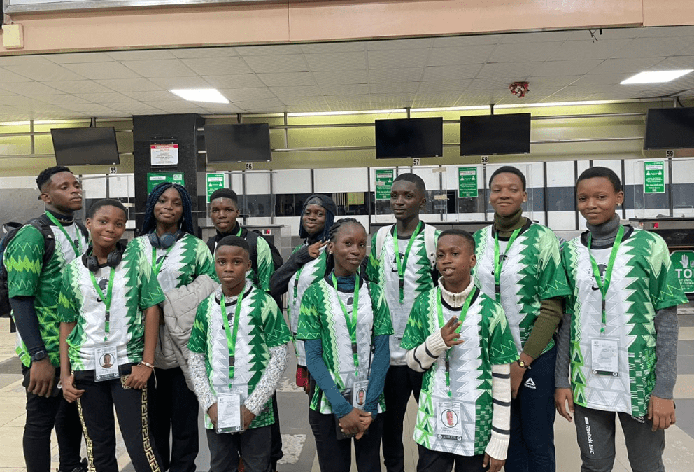 2024 Youth Winter Olympics Team Nigeria Lands In Finland For   Team Nigeria 