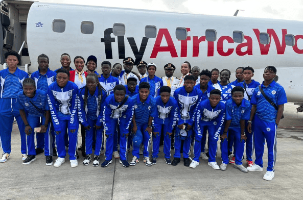 Ampem Darkoa Ladies Arrive In Nigeria For CAF Women’s Champions League ...