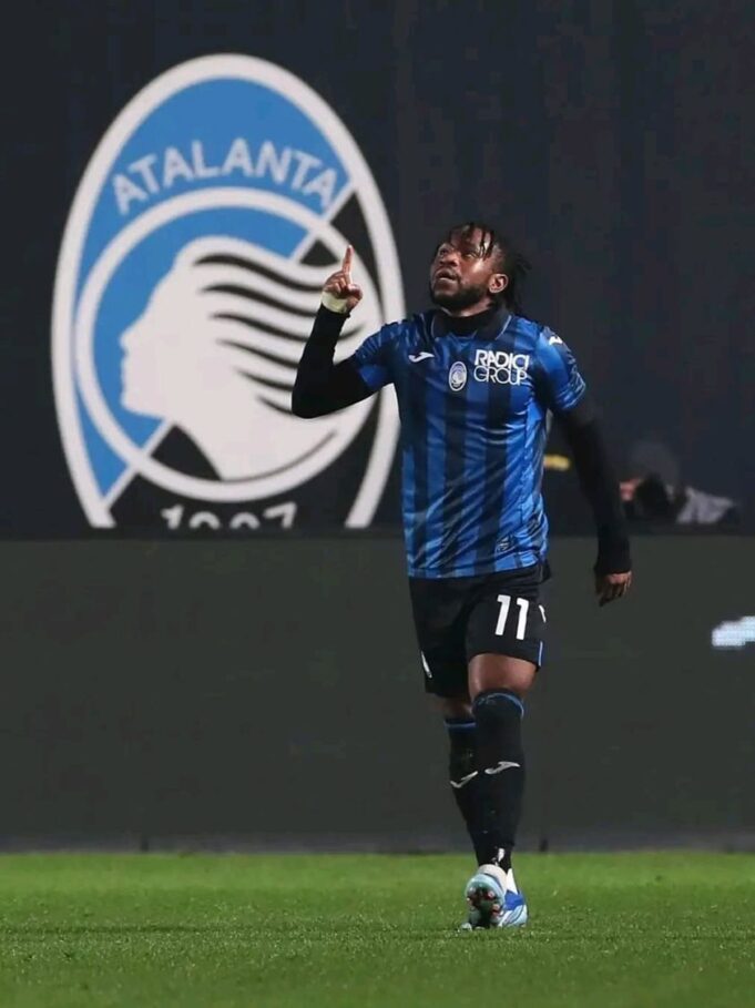 Ademola Lookman Shines Bright With Brace As Atalanta Stuns AC Milan In ...