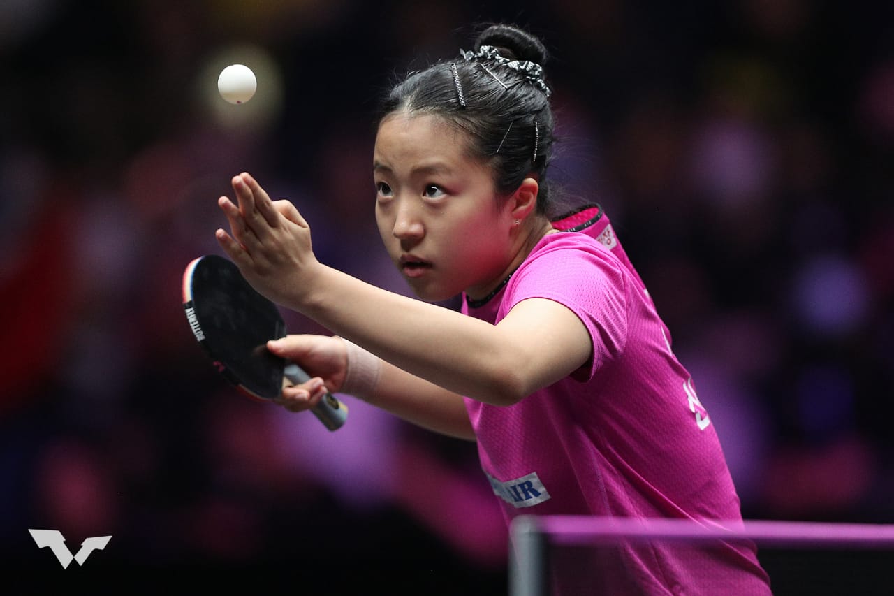 한국의 10대 유빈은 2024 WTT 챔피언십 라고스에서 타이틀 방어에 열중하고 있습니다.