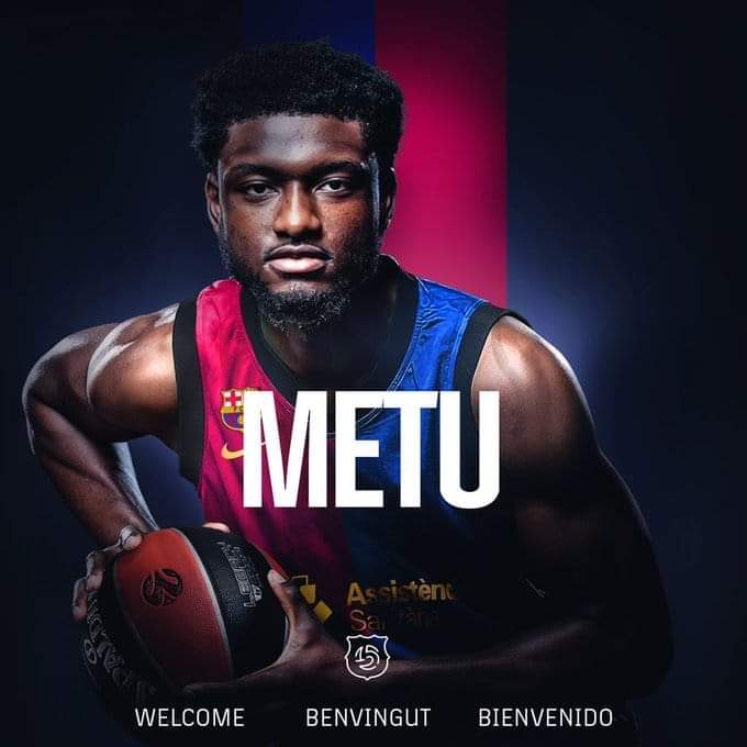 Nigeria Basketball Star Chimezie Metu Embarks On European Journey With Barcelona | Sports247 Nigeria